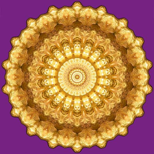 WW05-Gold Imagami Wasserwandler - Untersetzer für Wasserkaraffen Motiv Gold